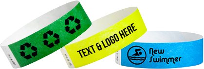 cheap custom wristbands custom tyvek wristbands no minimum